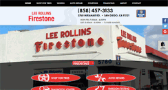Desktop Screenshot of leerollinsfirestone.com